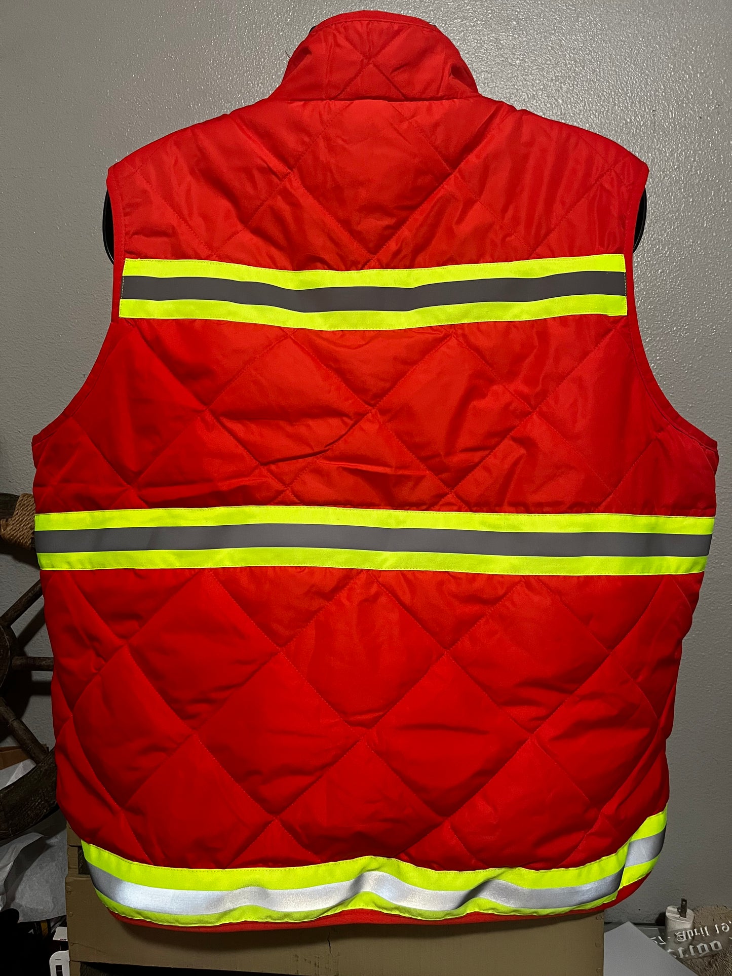 Diamond Quilted Safety Vest