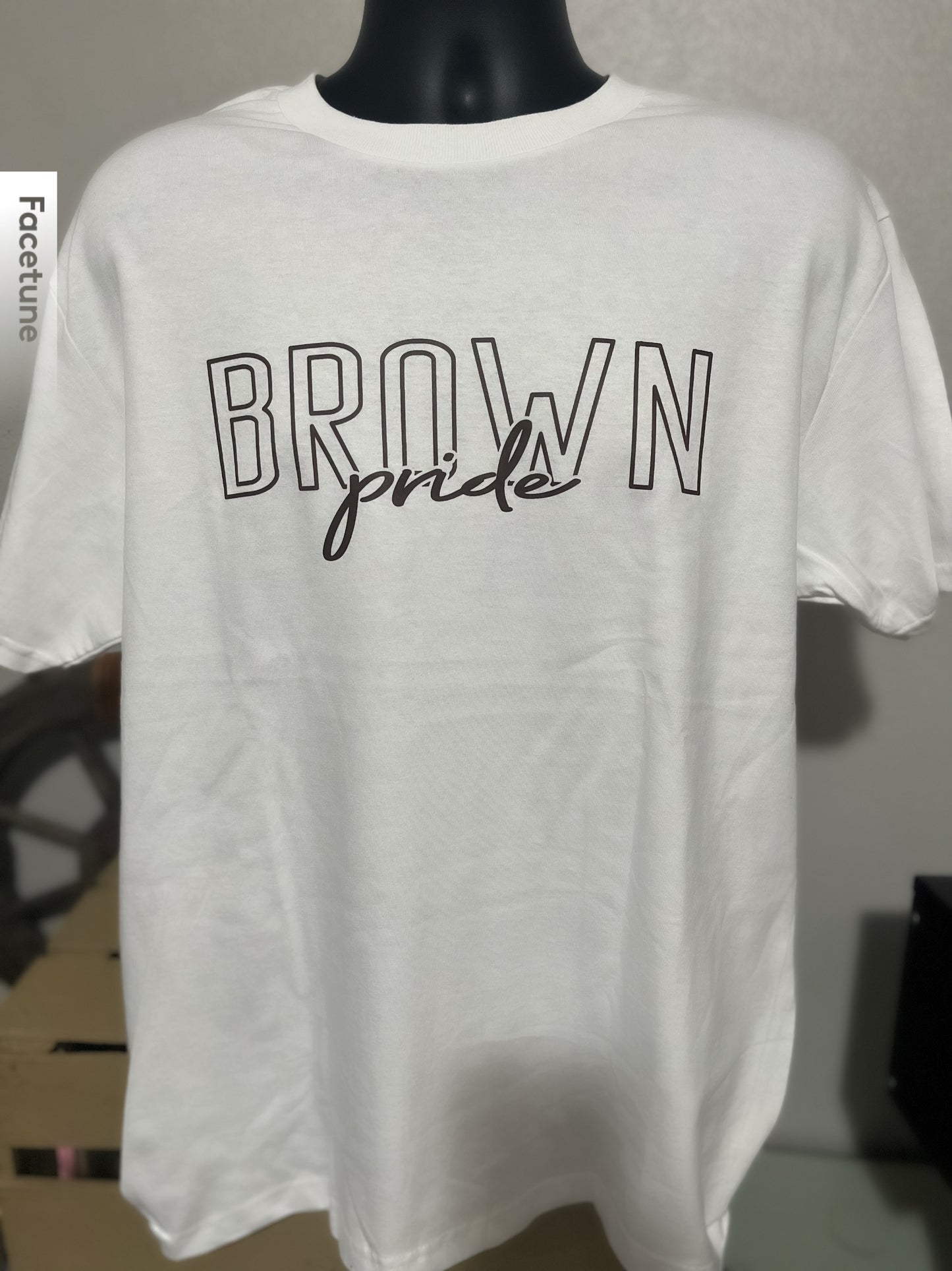 BROWN PRIDE TEE