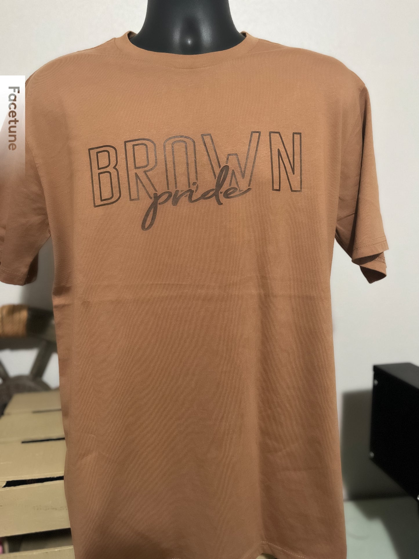 BROWN PRIDE TEE