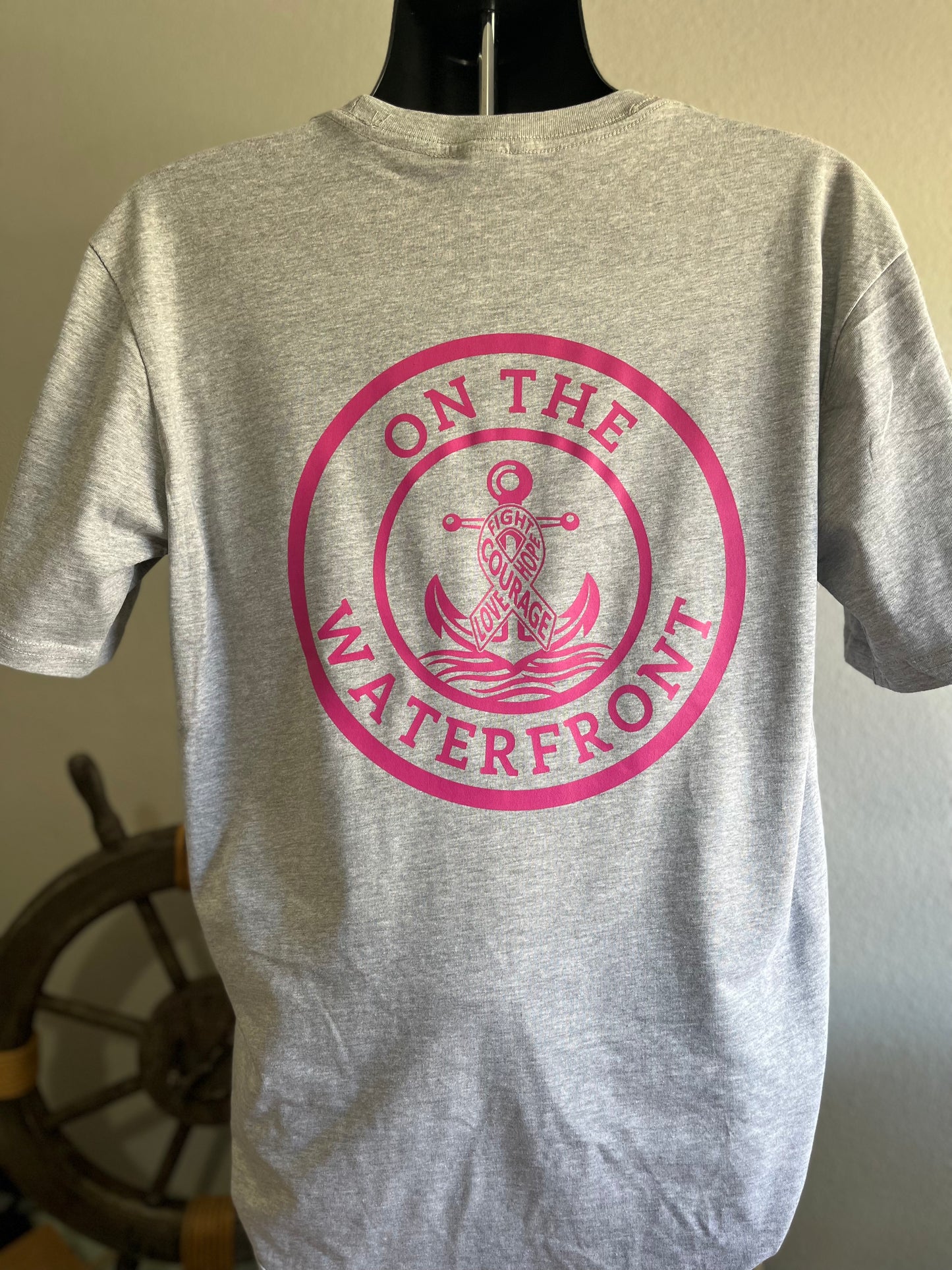 Cancer Awareness Grey Tee