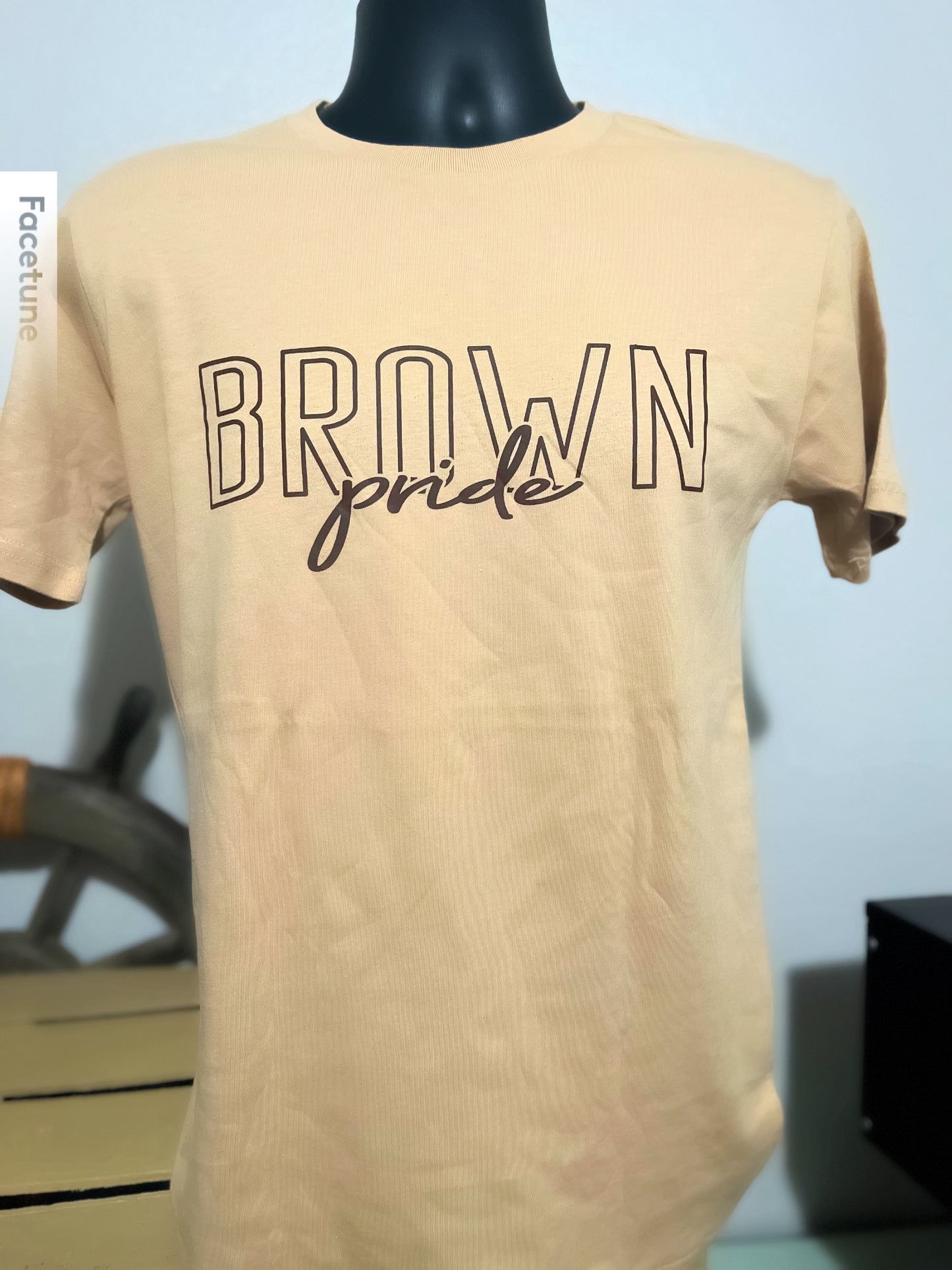 BROWN PRIDE TEE