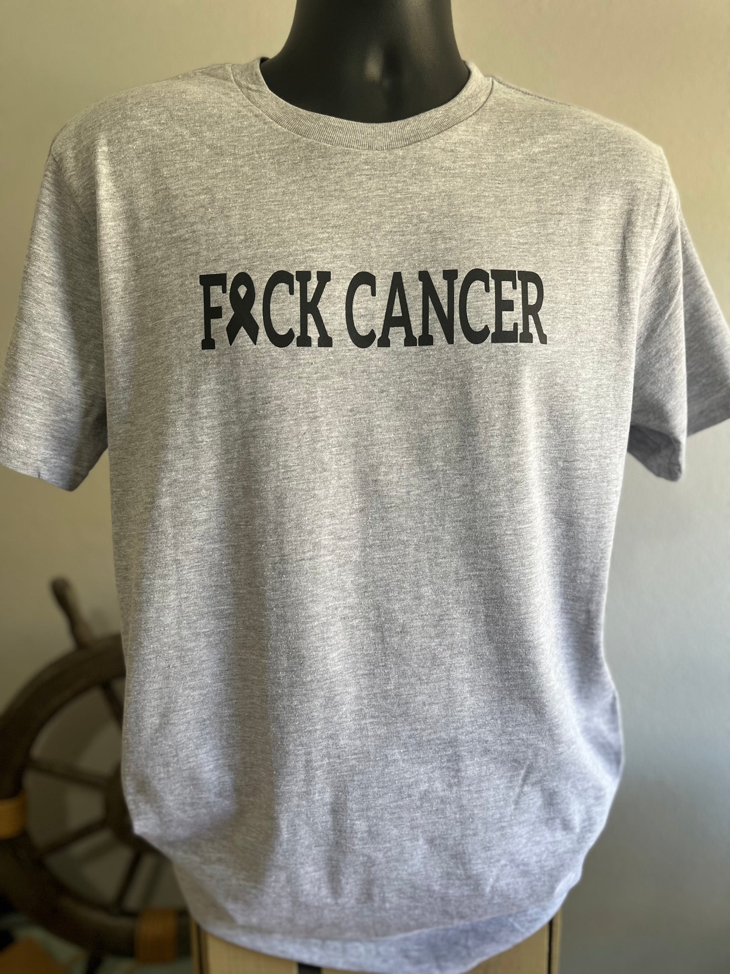 Cancer Awareness Grey Tee