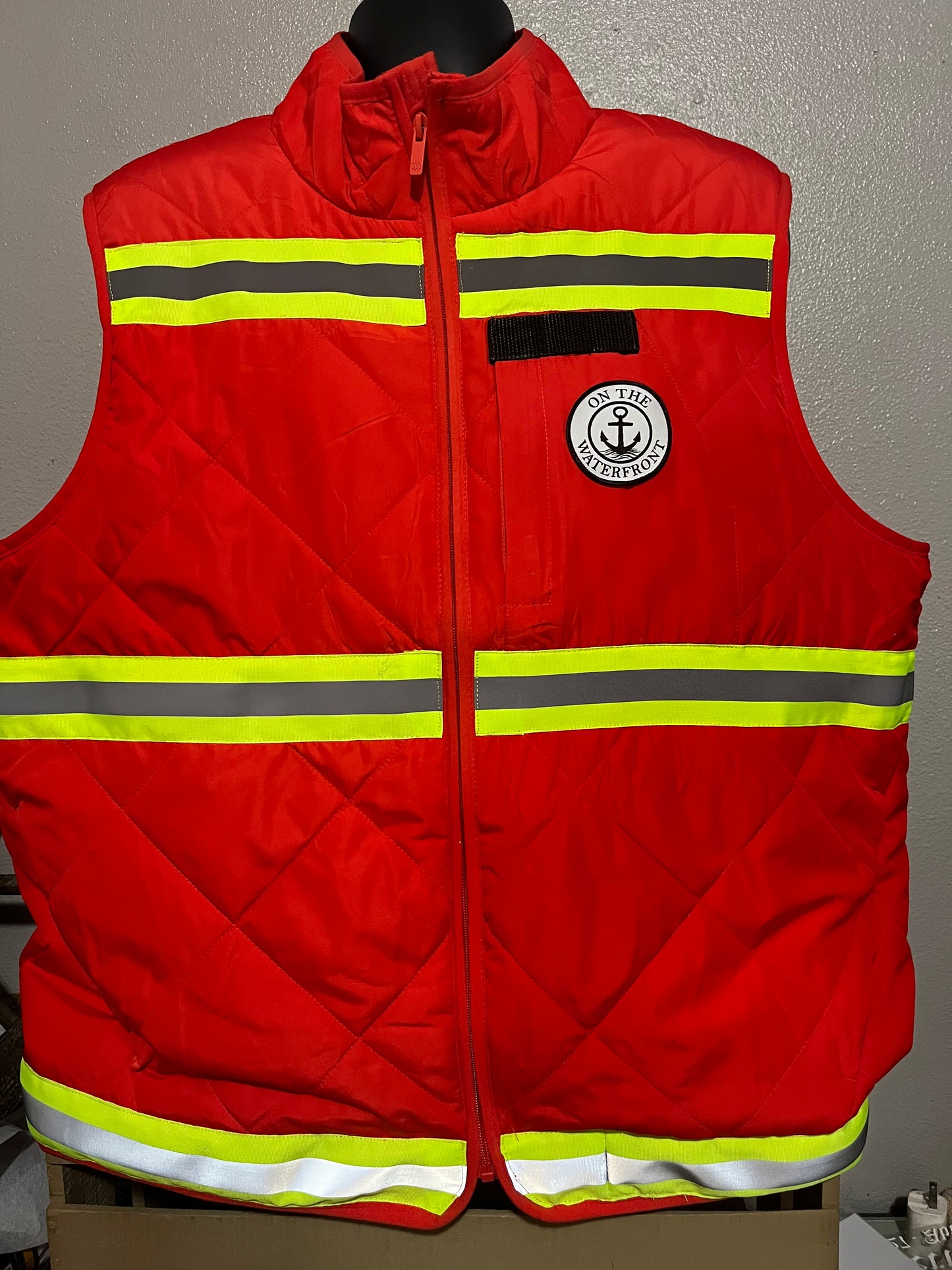 Diamond Quilted Safety Vest