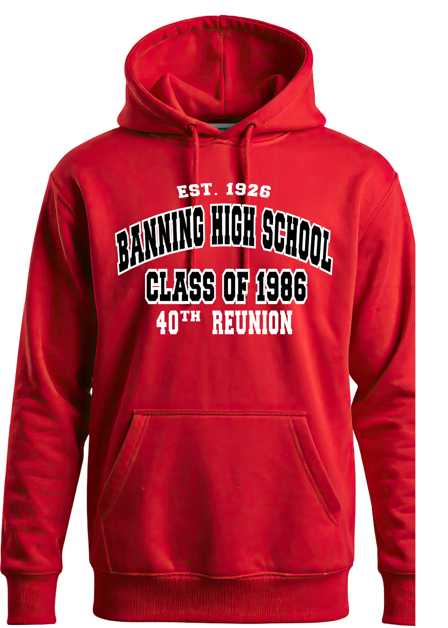 BANNING 1986 ALUMNI HOODIES